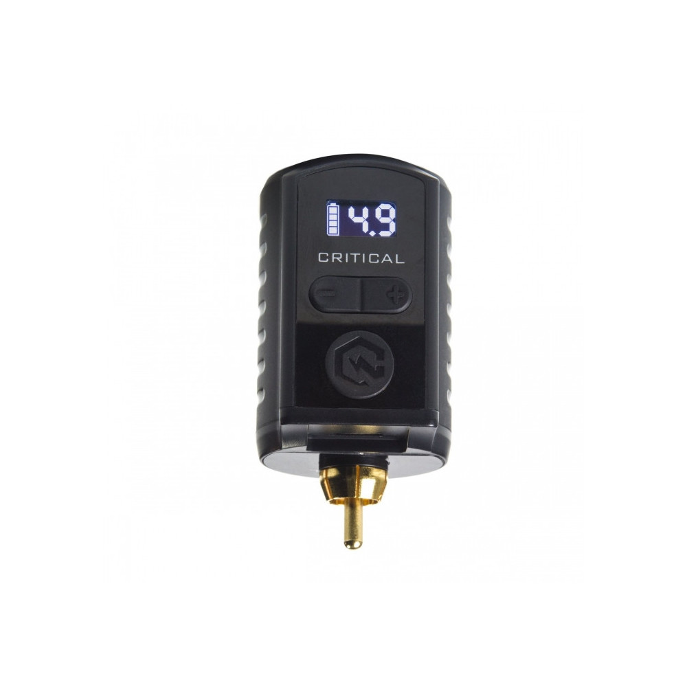 Critical Baterija (išsirinkite RCA arba 3.5mm audio jungtį)