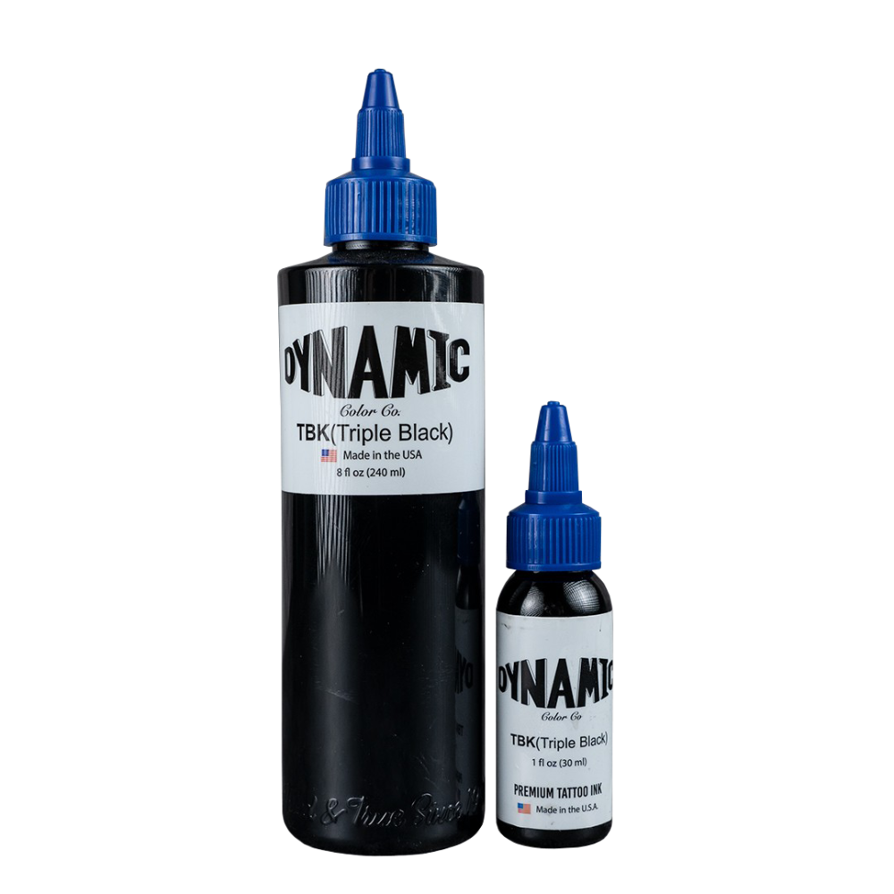Tatuiruočių Dažai Dynamic Triple Black